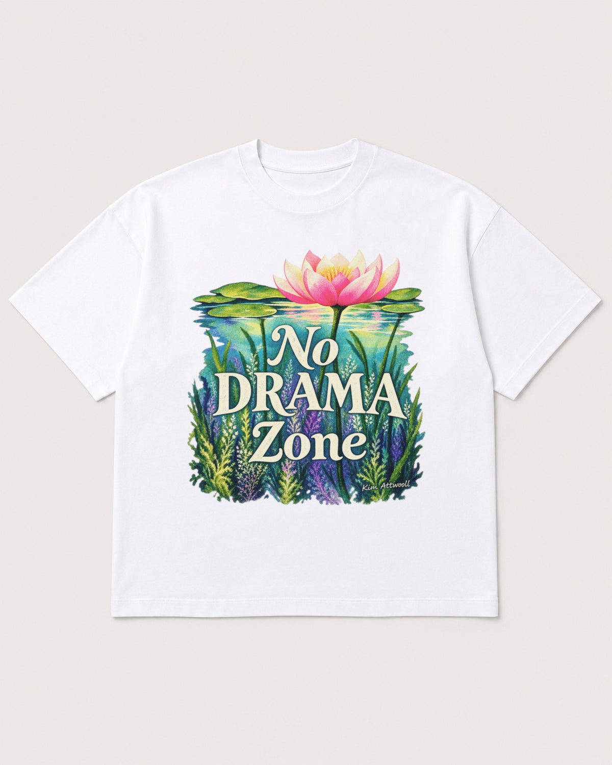 Mockup Boxy Heavyweight Tee White product