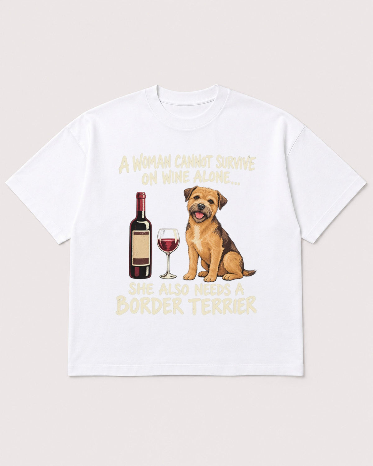 Mockup Boxy Heavyweight Tee White product