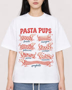 Mockup Boxy Heavyweight Tee White female close-up 01