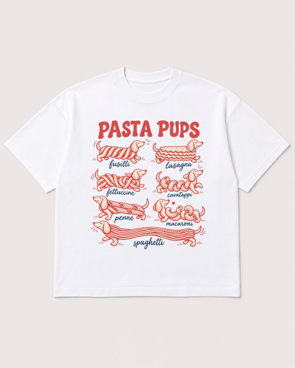 Mockup Boxy Heavyweight Tee White product