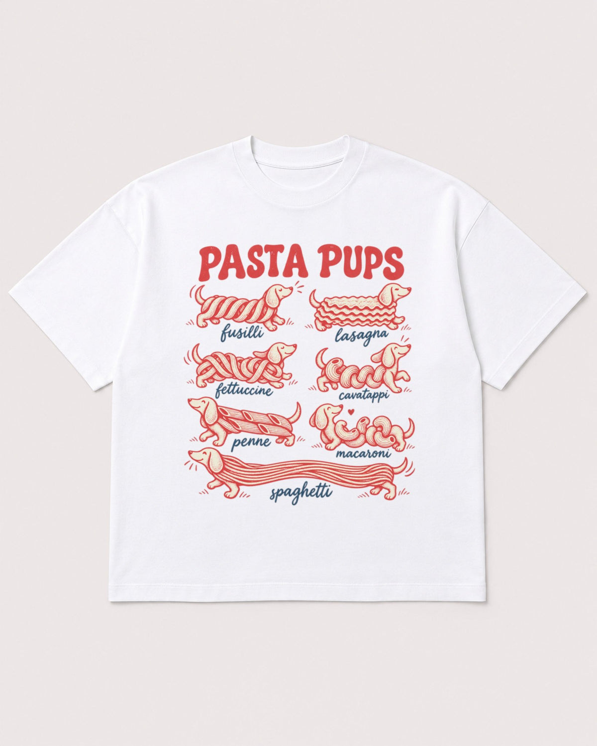 Mockup Boxy Heavyweight Tee White product