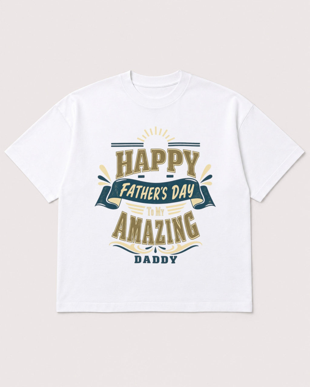Mockup Boxy Heavyweight Tee White product