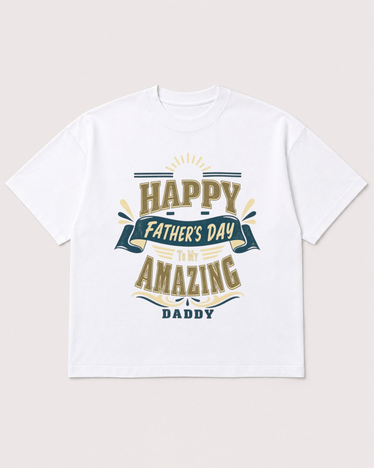 Mockup Boxy Heavyweight Tee White product
