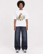 Mockup Boxy Heavyweight Tee White female full-body 14