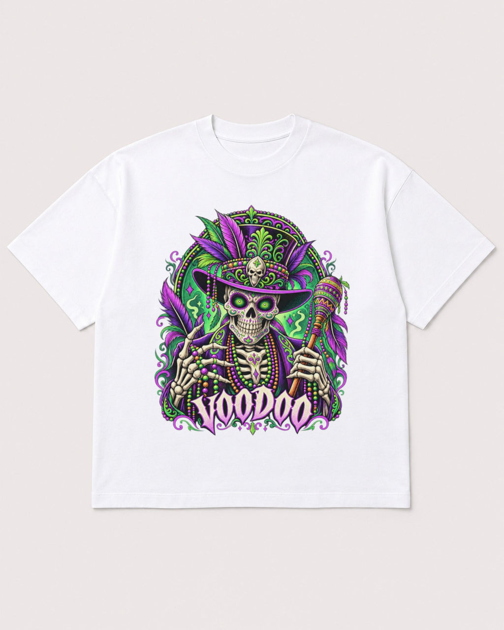 Mockup Boxy Heavyweight Tee White product