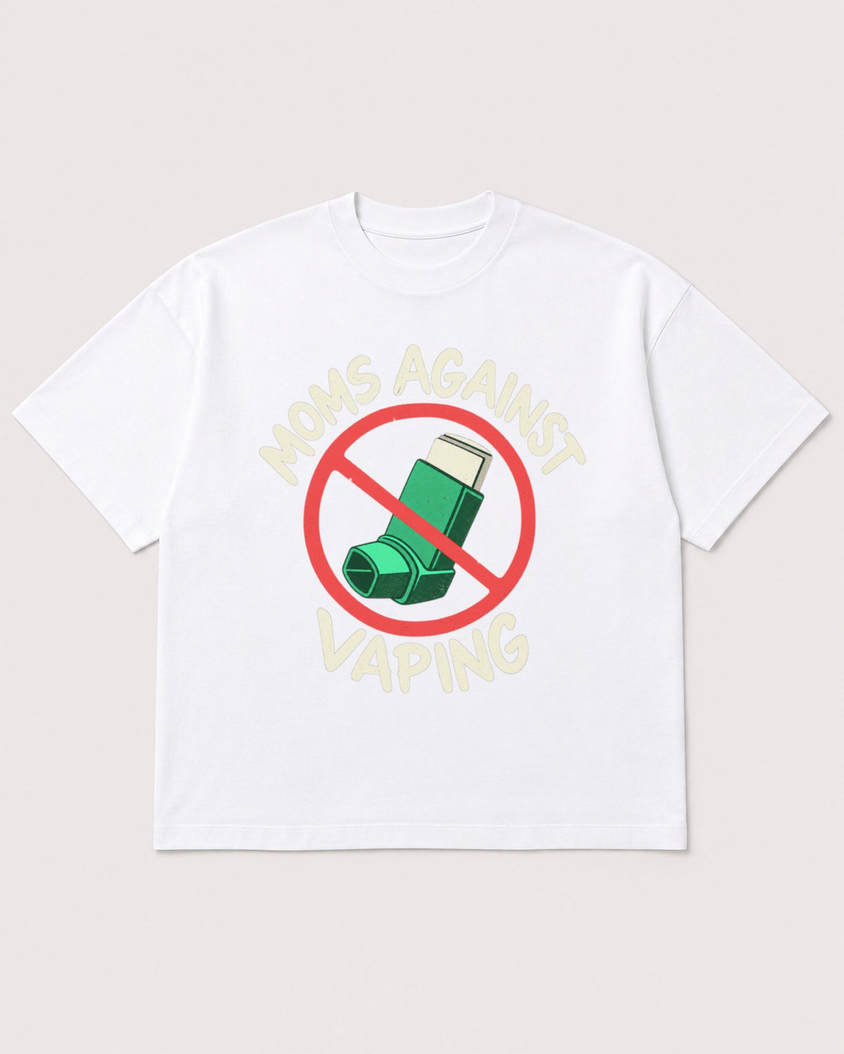 Mockup Boxy Heavyweight Tee White product