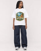 Mockup Boxy Heavyweight Tee White female full-body 04