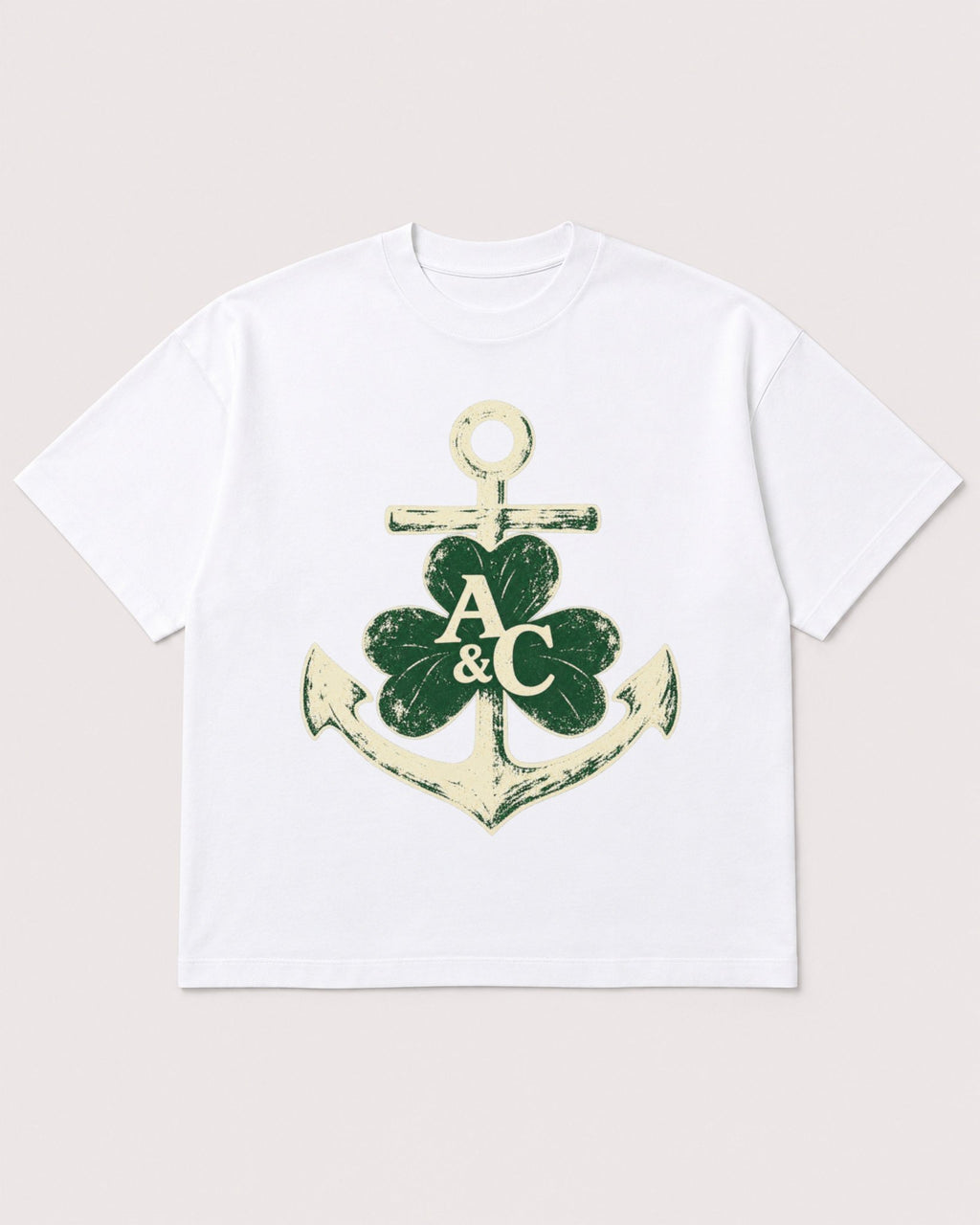 Mockup Boxy Heavyweight Tee White product