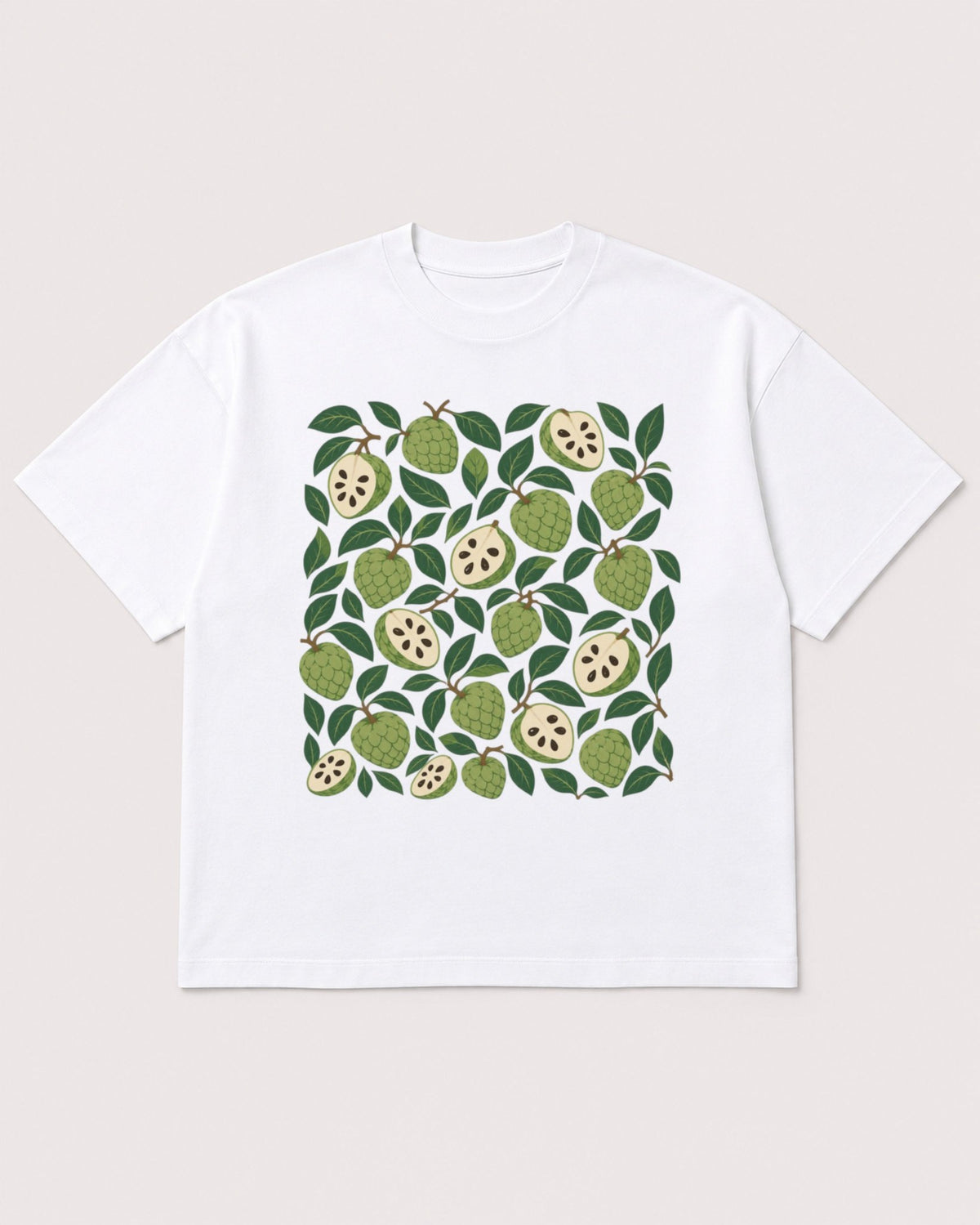 Mockup Boxy Heavyweight Tee White product