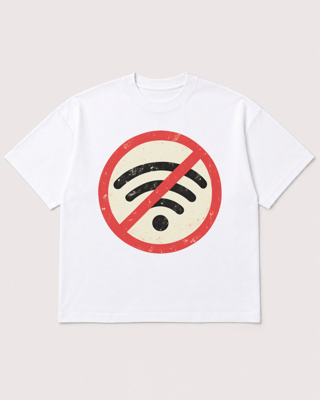 Mockup Boxy Heavyweight Tee White product