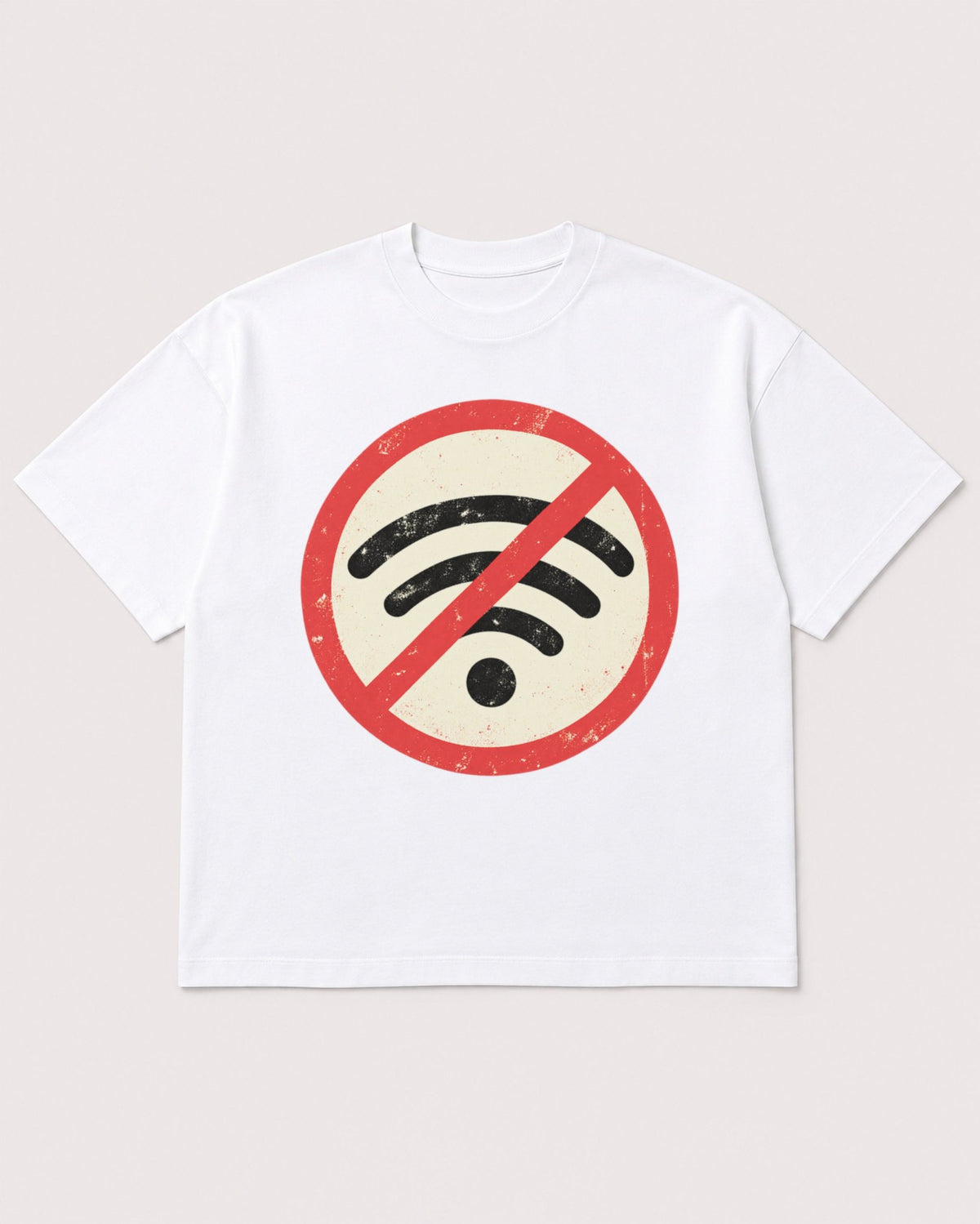 Mockup Boxy Heavyweight Tee White product