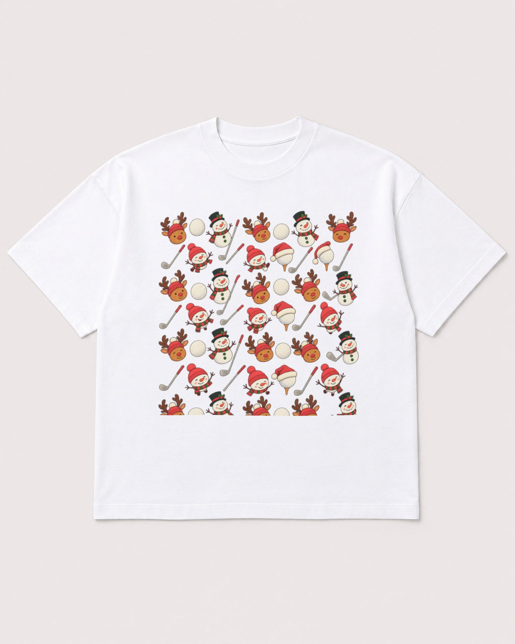 Mockup Boxy Heavyweight Tee White product