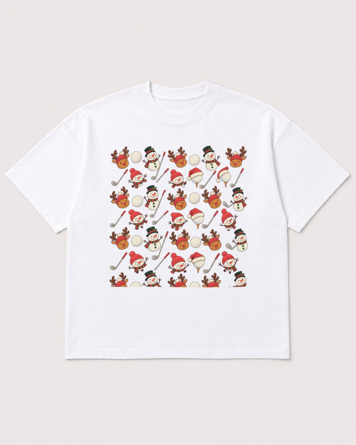 Mockup Boxy Heavyweight Tee White product