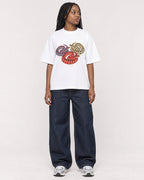 Mockup Boxy Heavyweight Tee White female full-body 04