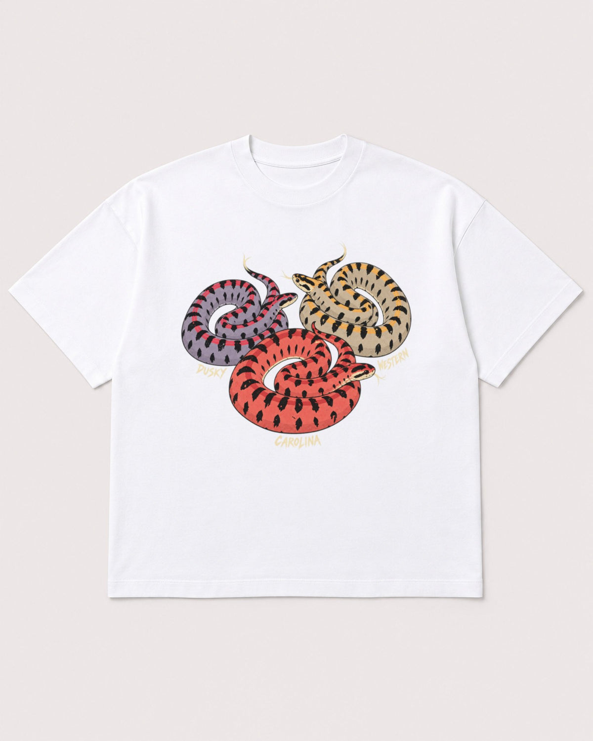 Mockup Boxy Heavyweight Tee White product