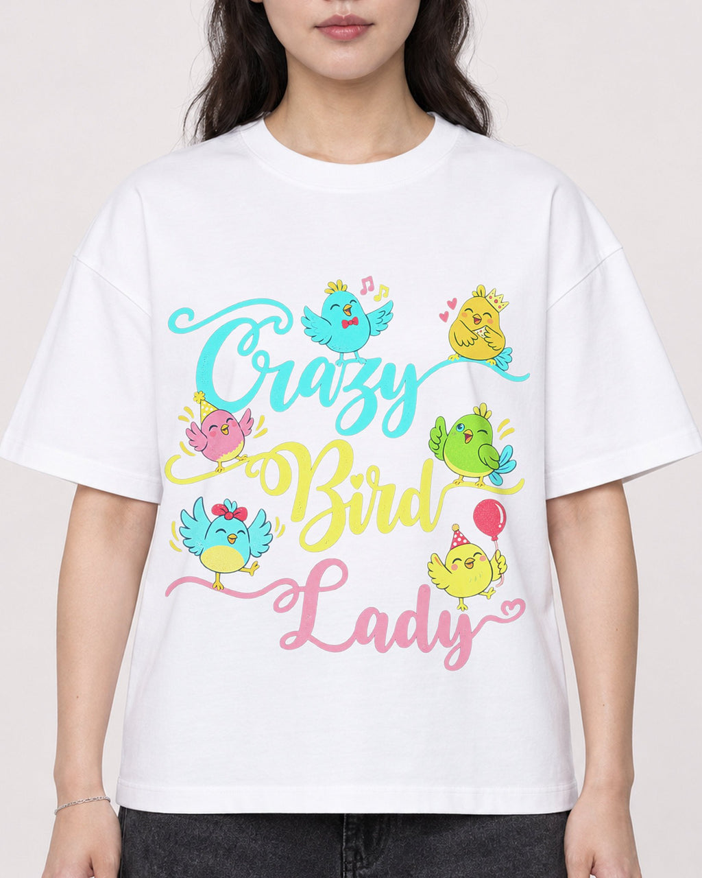 Mockup Boxy Heavyweight Tee White female close-up 03