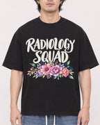 Mockup Boxy Heavyweight Tee Black male close-up 03