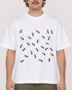 Mockup Boxy Heavyweight Tee White male close-up 09
