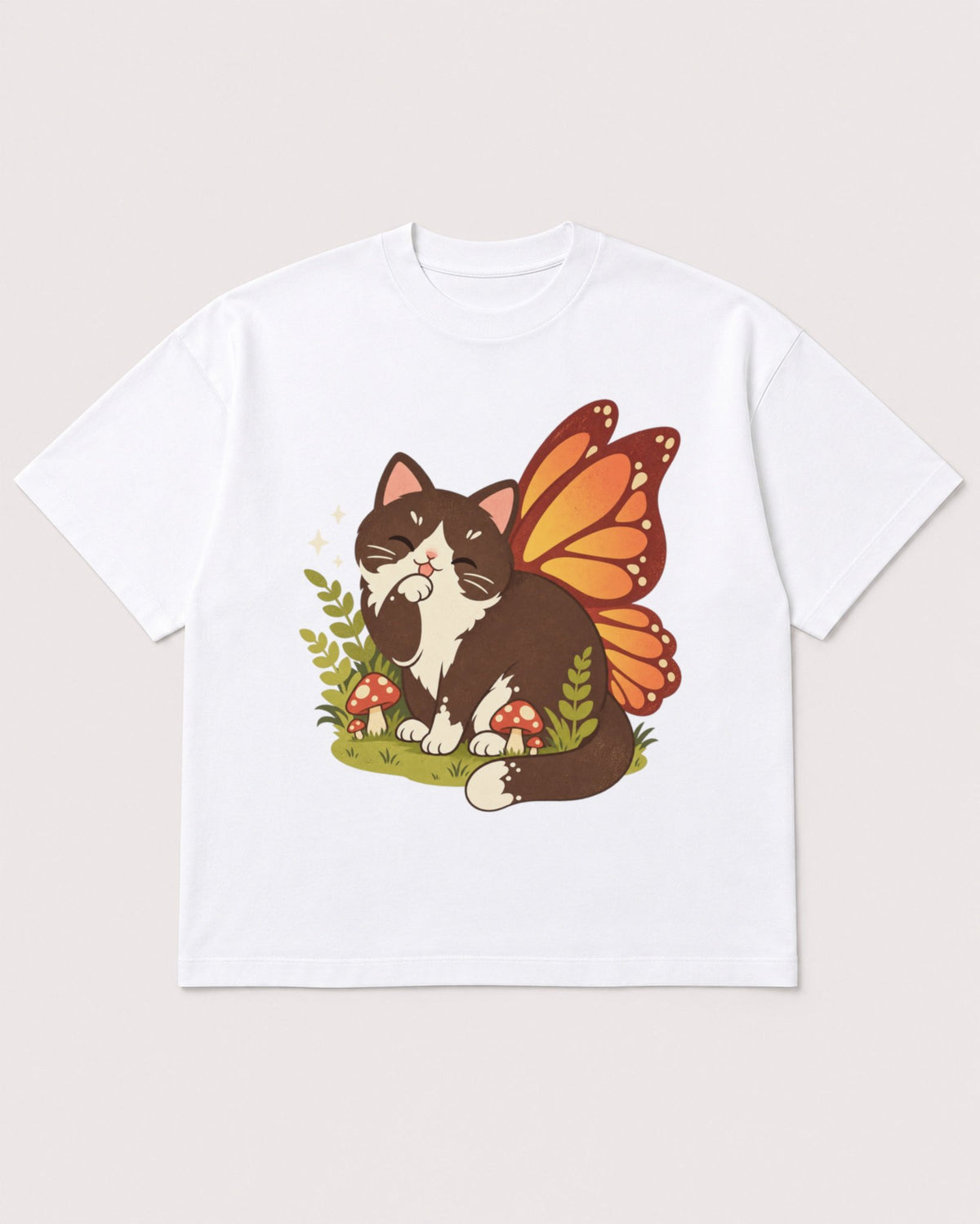 Mockup Boxy Heavyweight Tee White product