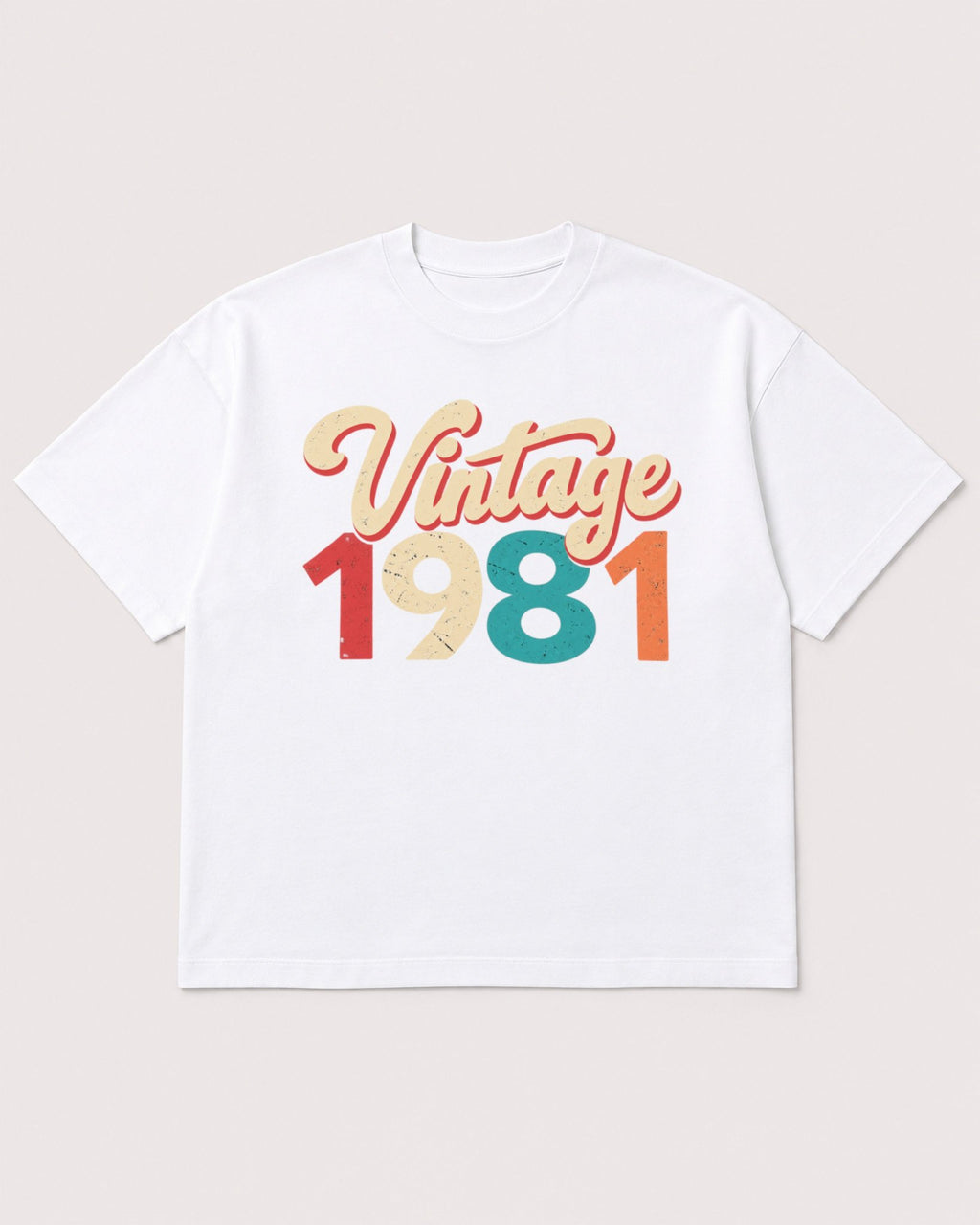 Mockup Boxy Heavyweight Tee White product