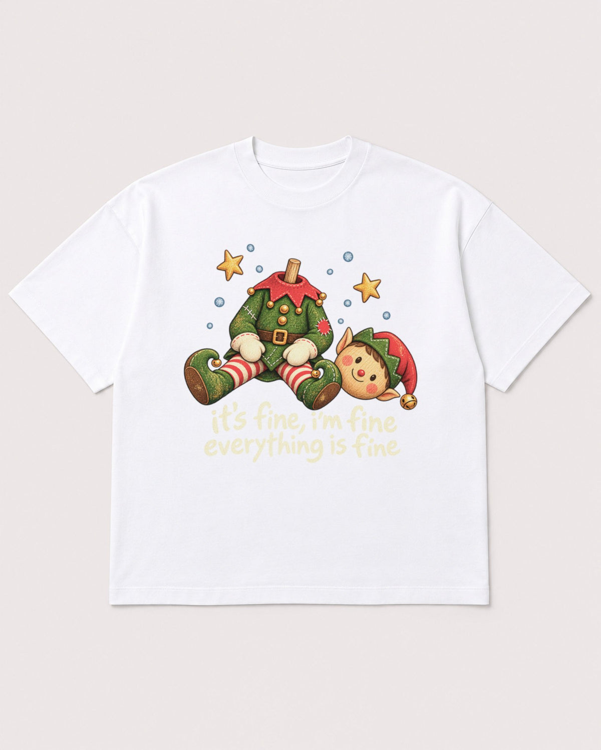 Mockup Boxy Heavyweight Tee White product