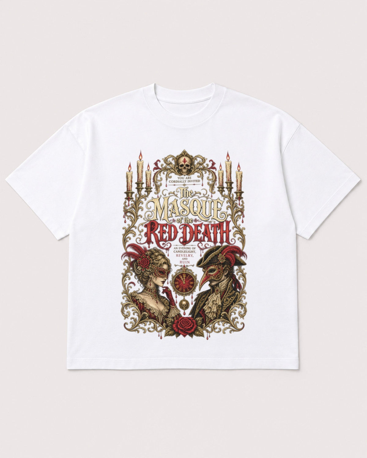 Mockup Boxy Heavyweight Tee White product
