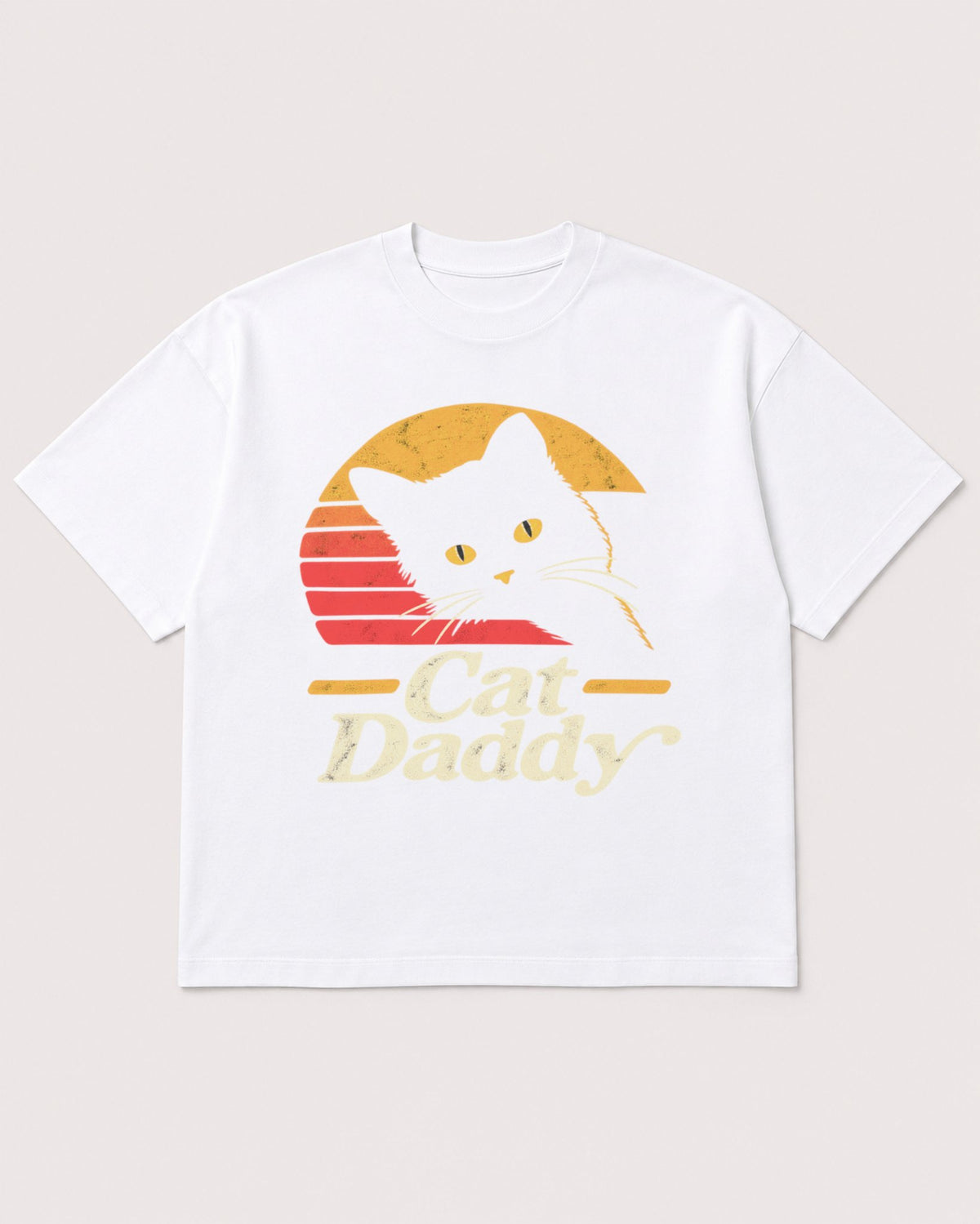 Mockup Boxy Heavyweight Tee White product