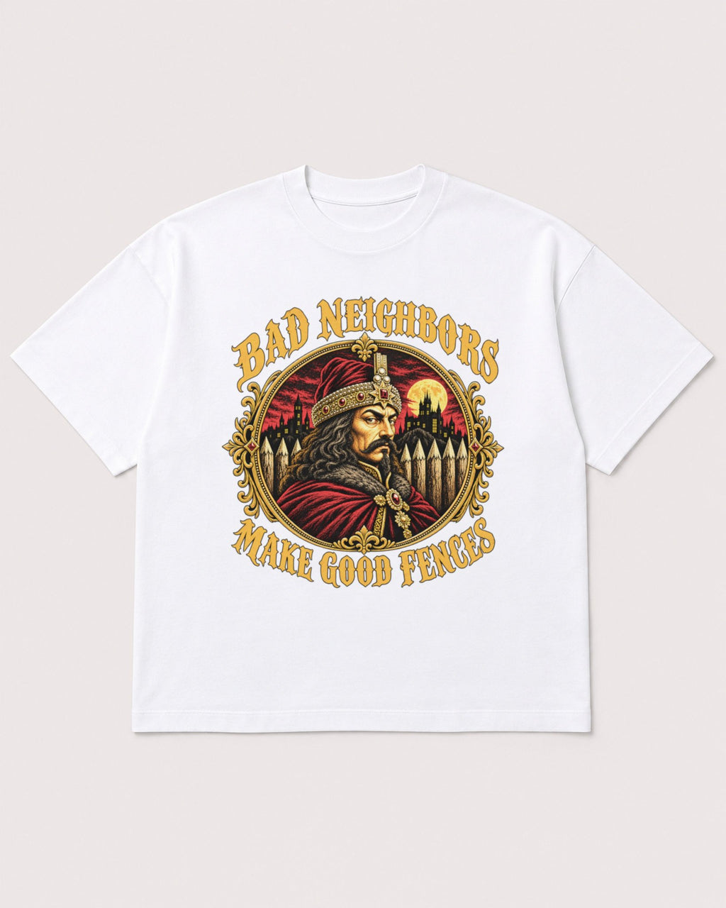 Mockup Boxy Heavyweight Tee White product