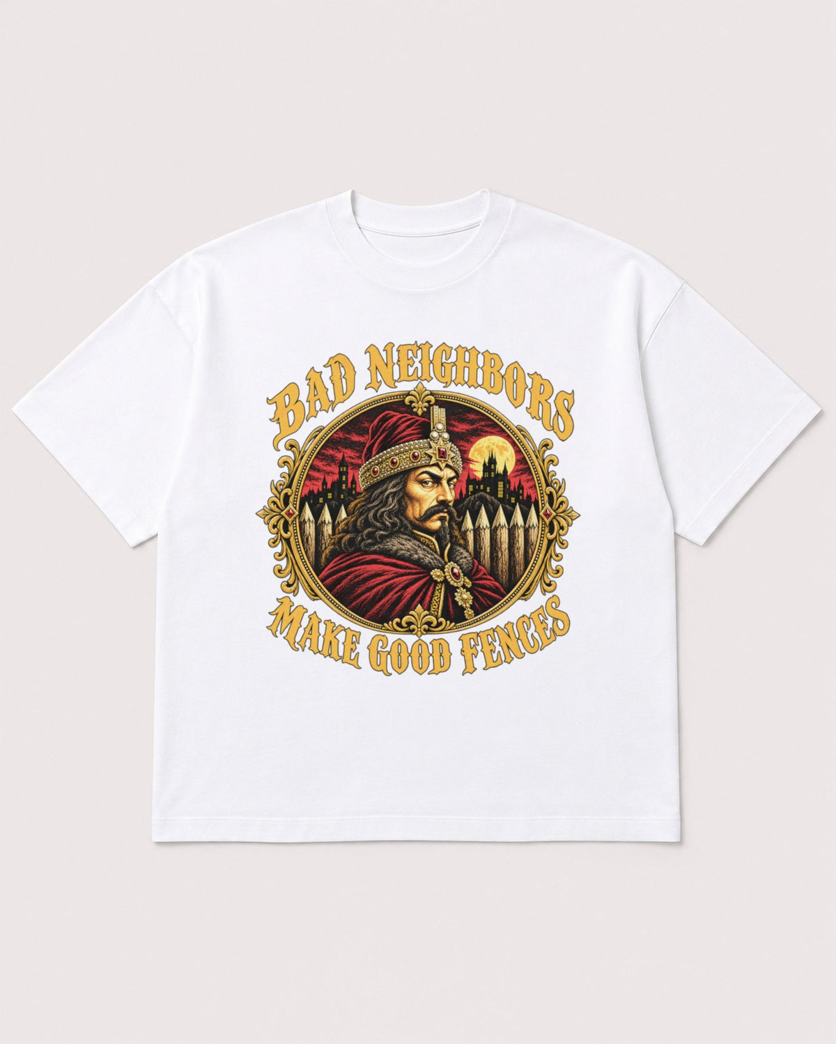 Mockup Boxy Heavyweight Tee White product