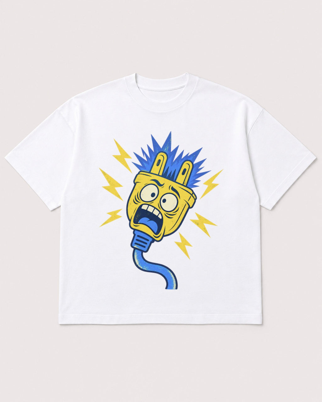 Mockup Boxy Heavyweight Tee White product