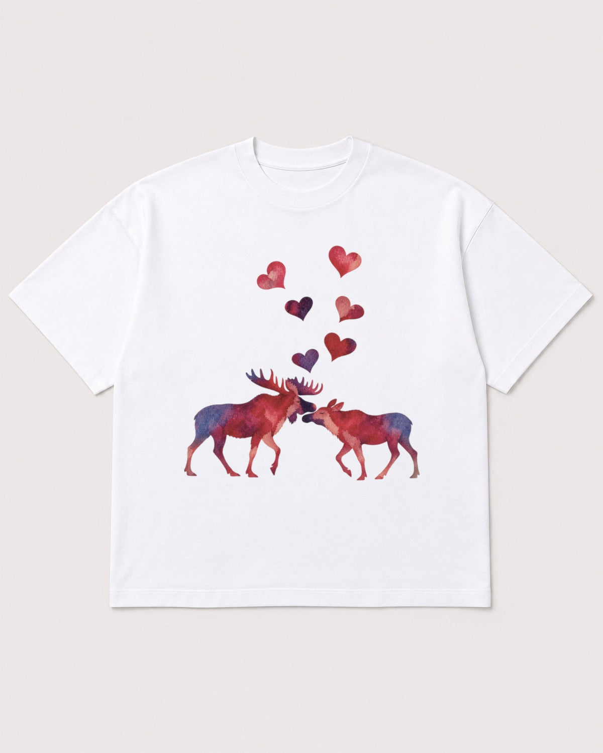 Mockup Boxy Heavyweight Tee White product