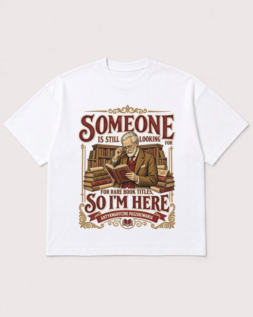 Mockup Boxy Heavyweight Tee White product