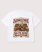 Mockup Boxy Heavyweight Tee White product