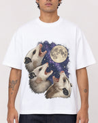 Mockup Boxy Heavyweight Tee White male close-up 06