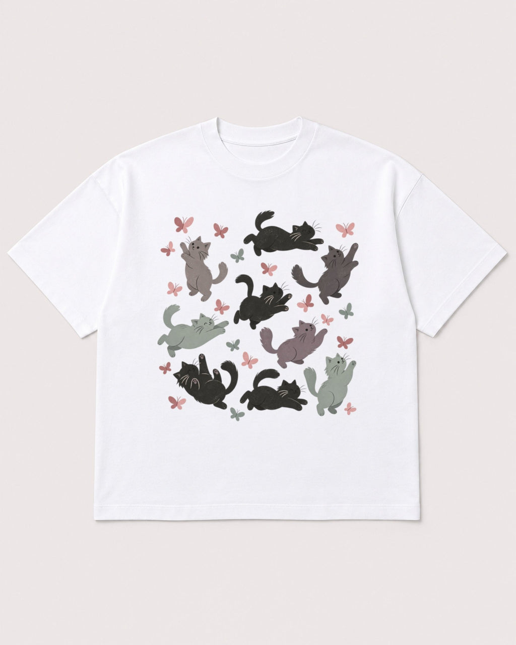 Mockup Boxy Heavyweight Tee White product