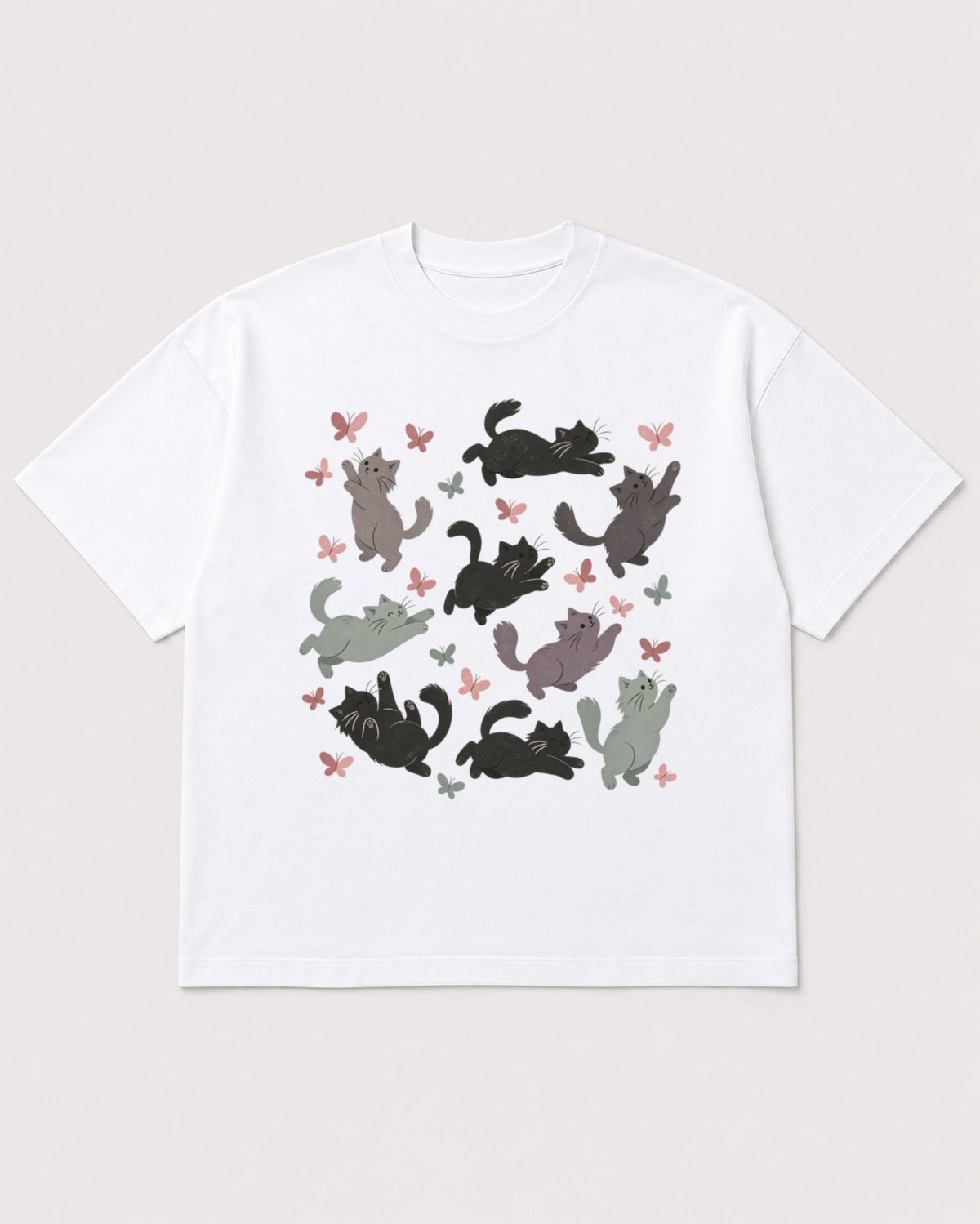 Mockup Boxy Heavyweight Tee White product