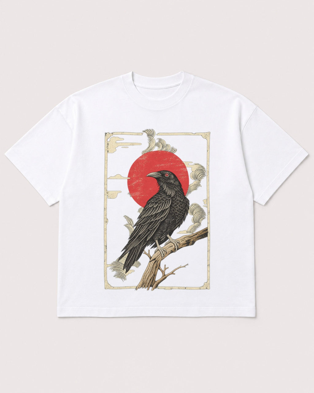 Mockup Boxy Heavyweight Tee White product
