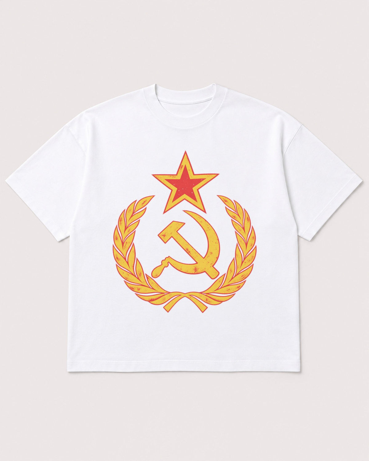 Mockup Boxy Heavyweight Tee White product