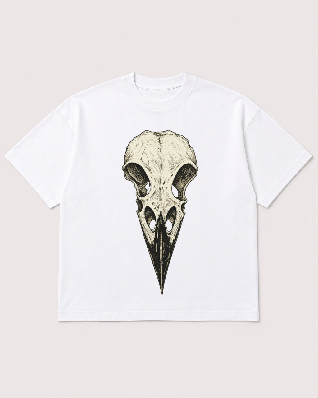 Mockup Boxy Heavyweight Tee White product