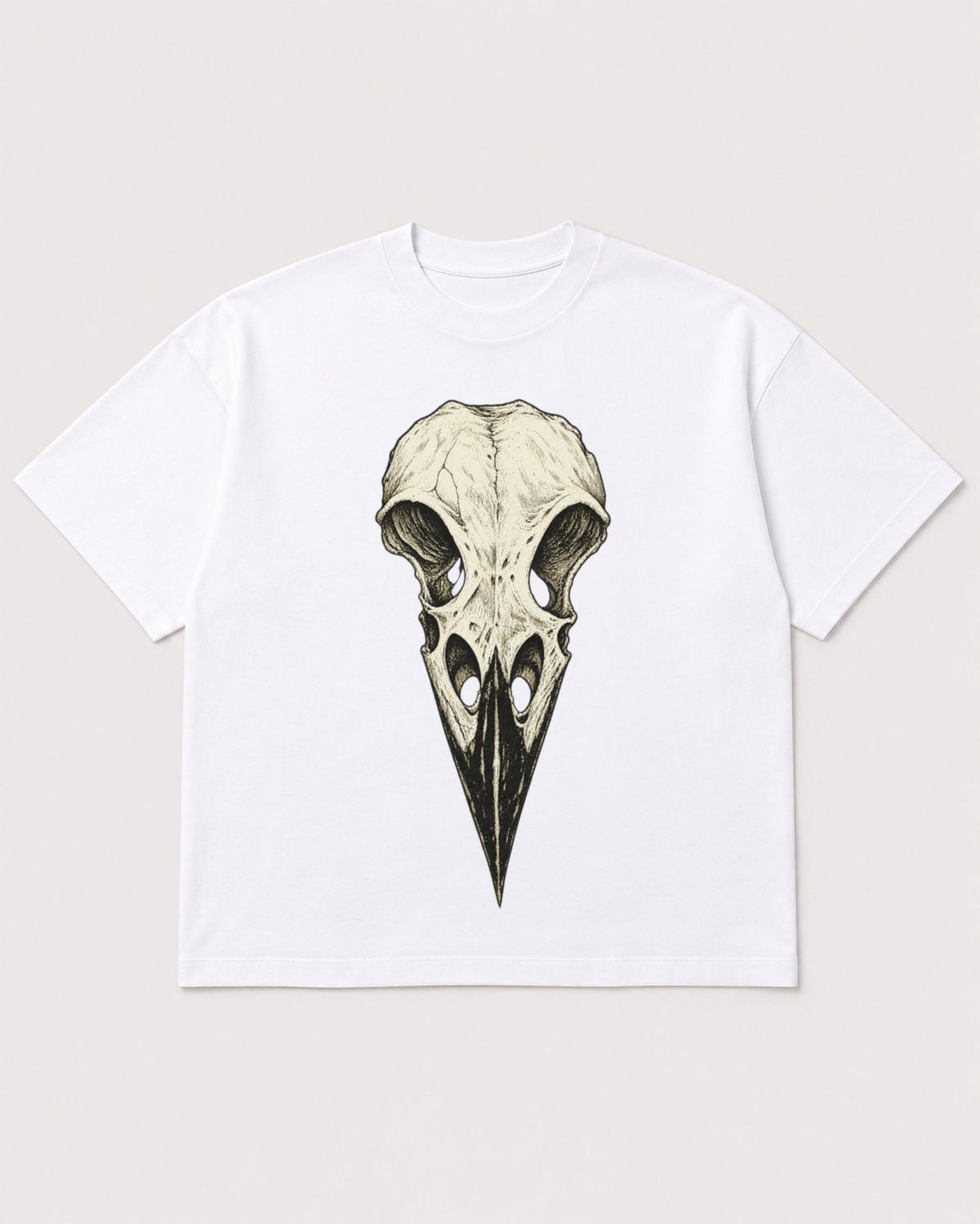 Mockup Boxy Heavyweight Tee White product
