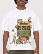 Mockup Boxy Heavyweight Tee White male close-up 04