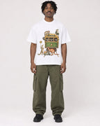Mockup Boxy Heavyweight Tee White male full-body 04