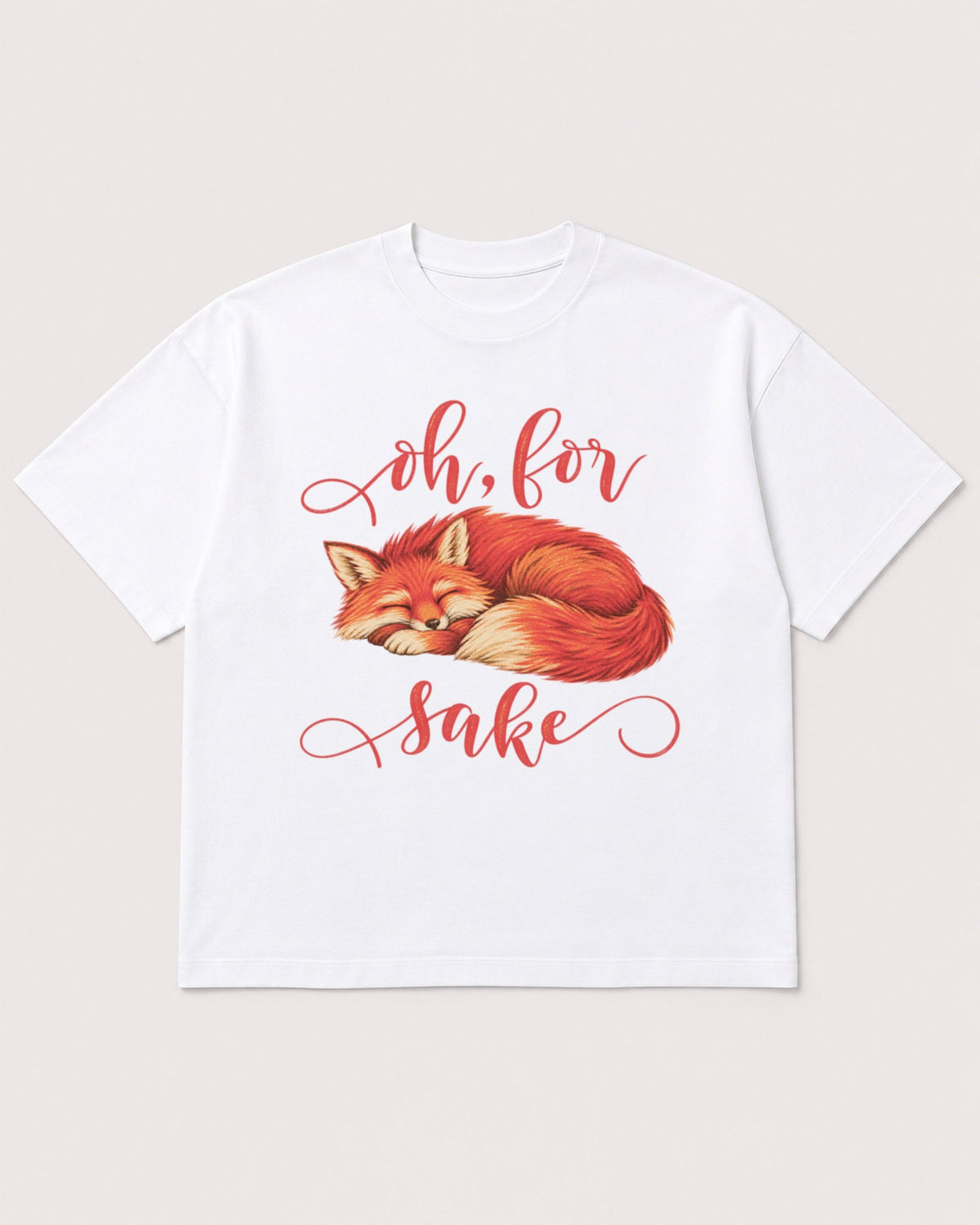 Mockup Boxy Heavyweight Tee White product