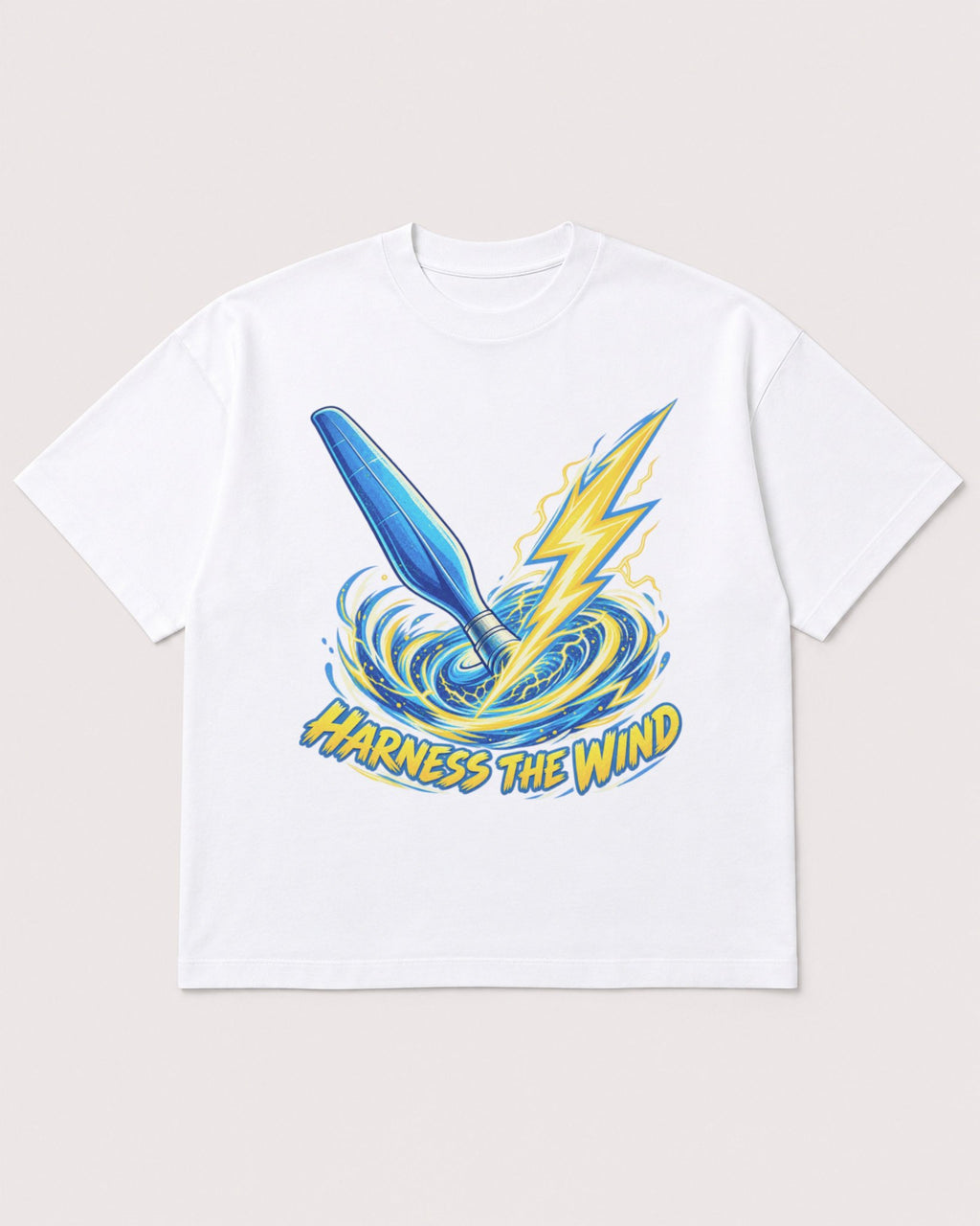 Mockup Boxy Heavyweight Tee White product