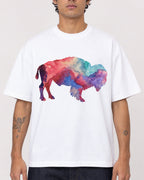Mockup Boxy Heavyweight Tee White male close-up 06