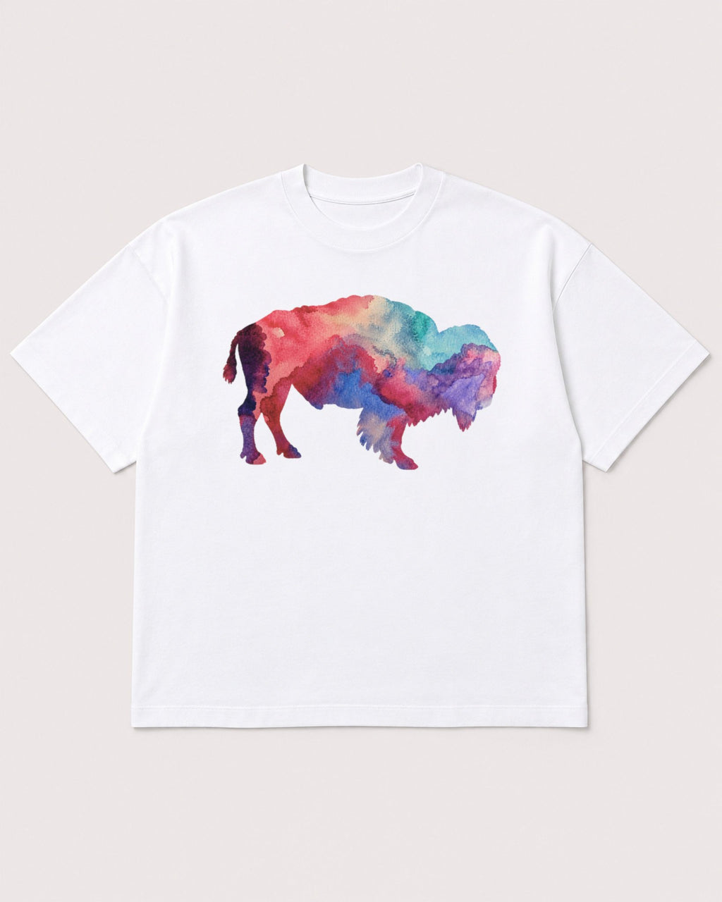 Mockup Boxy Heavyweight Tee White product