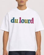 Mockup Boxy Heavyweight Tee White male close-up 16