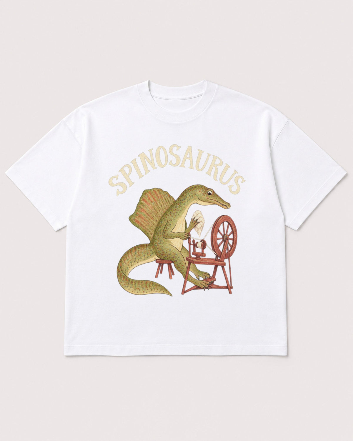 Mockup Boxy Heavyweight Tee White product