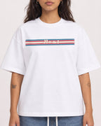 Mockup Boxy Heavyweight Tee White female close-up 06