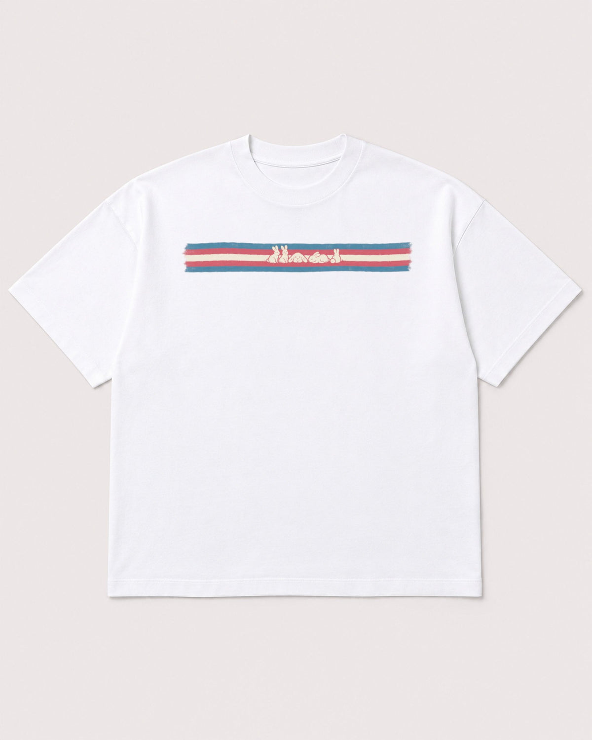 Mockup Boxy Heavyweight Tee White product